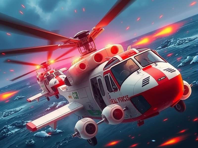 Coastal Saviors Force game banner showing rescue team in action